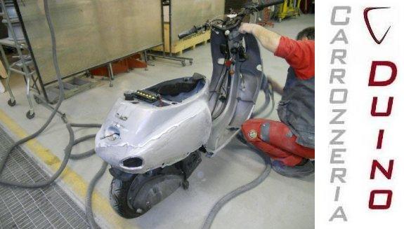 verniciatura carene moto